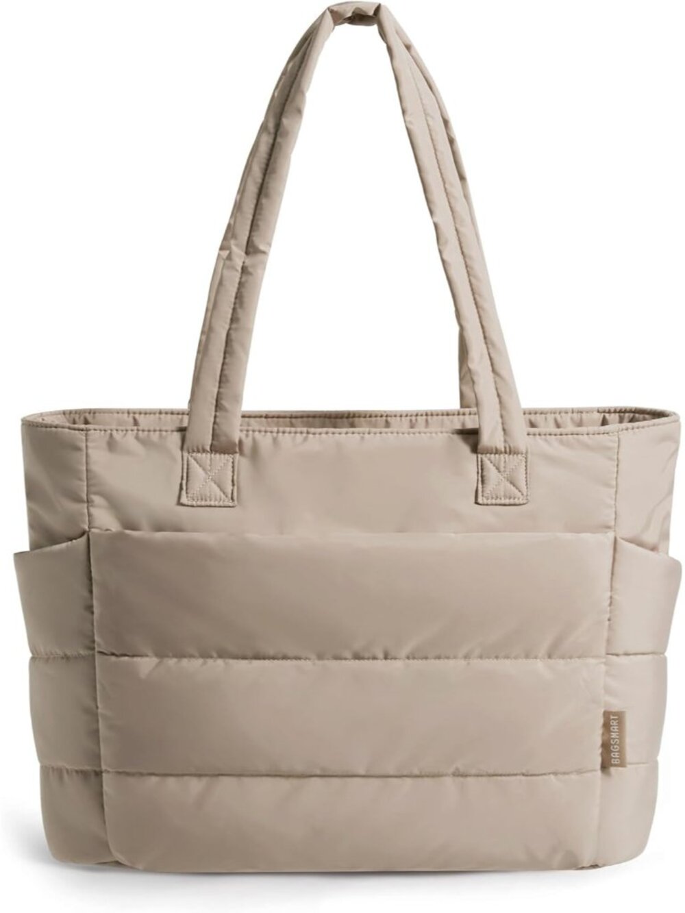 Tote Bag for Women, Lightweight Puffy Tote Bag with Compartments Shoulder Bag Ha